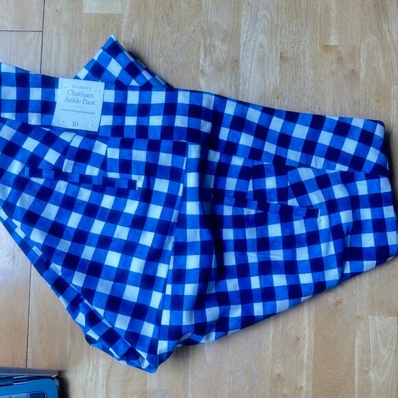 Talbots Chatham Ankle Pants - Gingham - Size 10 - Picture 5 of 5